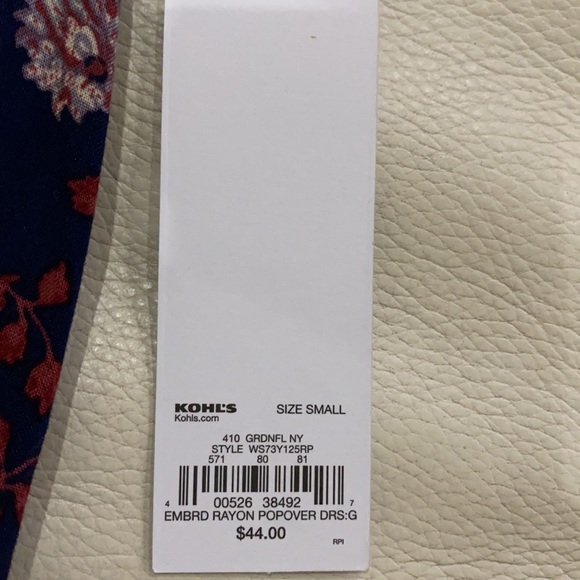 Sonoma floral sun dress Women’s small - Picture 5 of 8